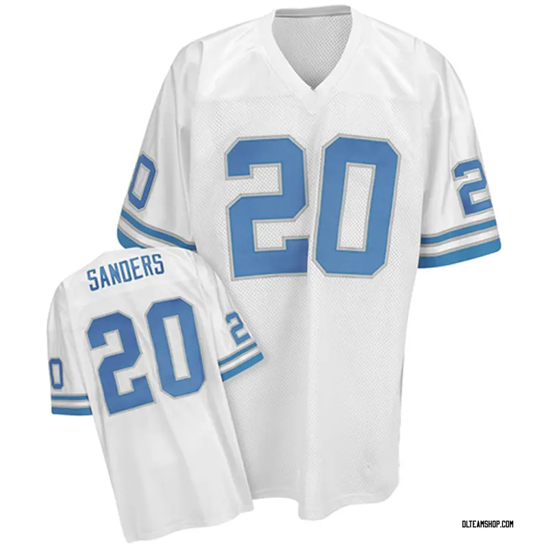 barry sanders authentic throwback jersey