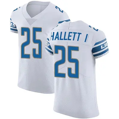 Men's Erick Hallett II Detroit Lions Vapor Untouchable Jersey - White Elite