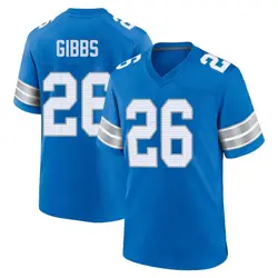 Men's Jahmyr Gibbs Detroit Lions 2nd Jersey - Blue Game