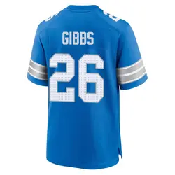 Men's Jahmyr Gibbs Detroit Lions 2nd Jersey - Blue Game