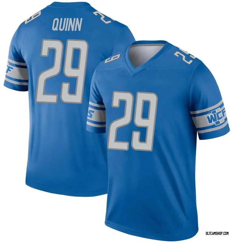 Trey Quinn Detroit Lions Men's Legend Gray Color Rush T-Shirt