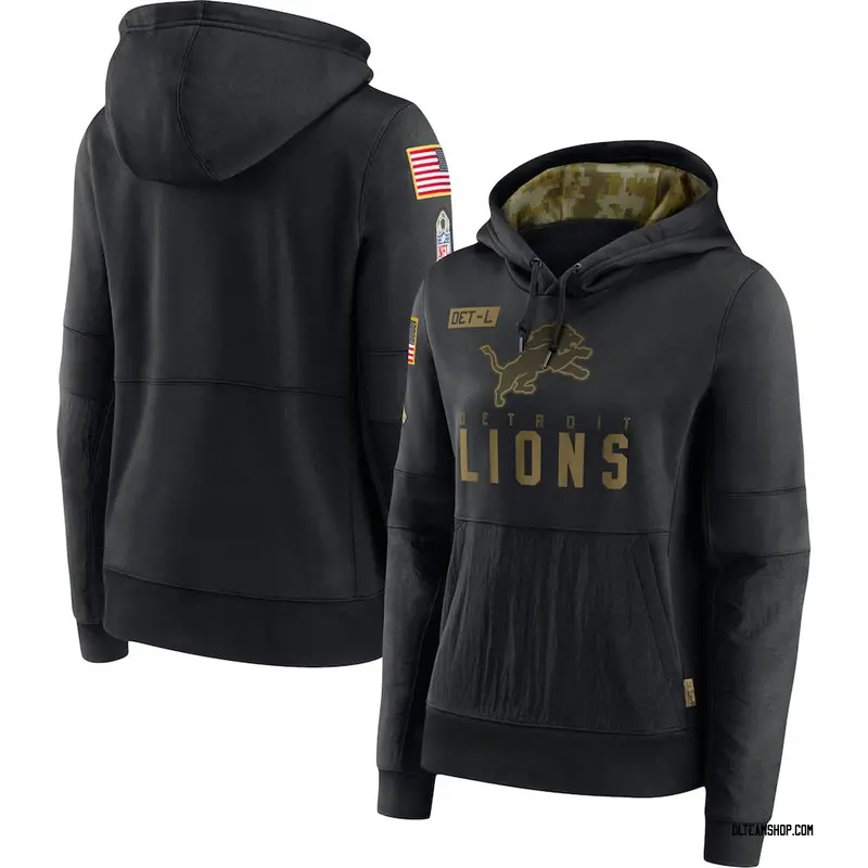 detroit lions salute to service hoodie