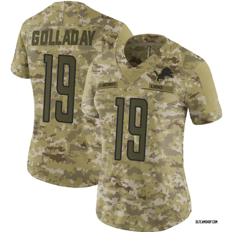 Women's Kenny Golladay Detroit Lions 2018 Salute to Service Jersey ...