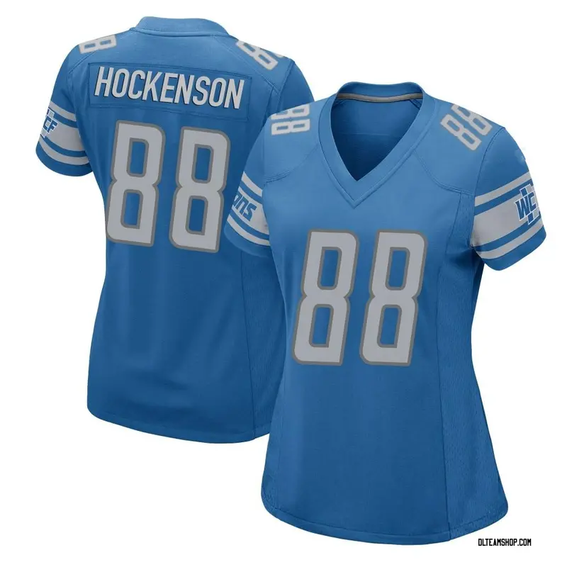 TJ Hockenson Lions Jersey man T shirt