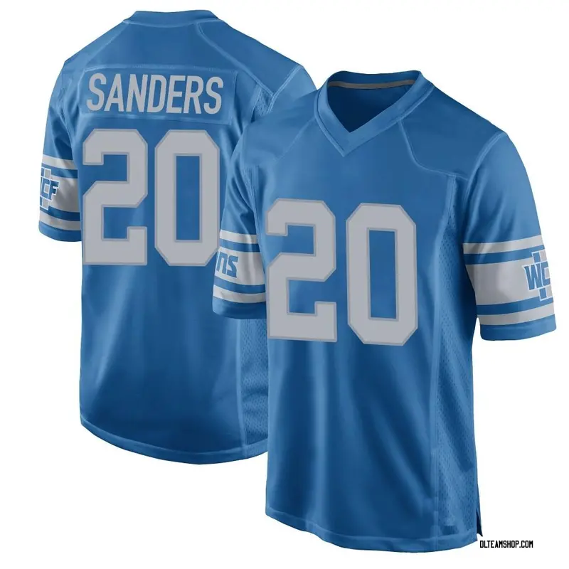 Youth Barry Sanders Detroit Lions Throwback Vapor Untouchable Jersey