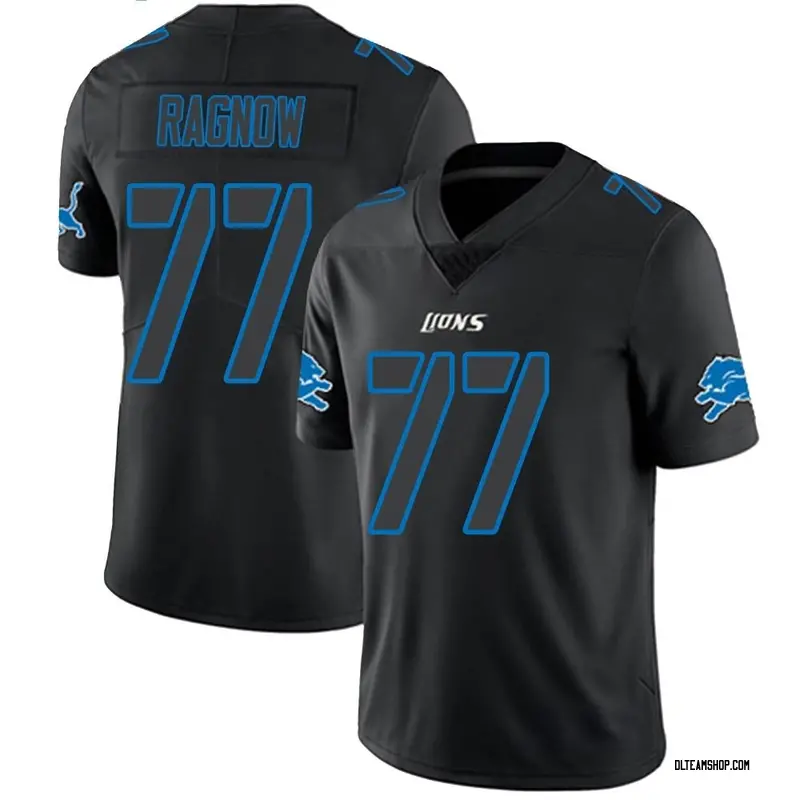 Youth Frank Ragnow Detroit Lions Jersey - Black Impact Limited