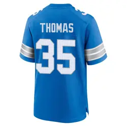 Youth Isaiah Thomas Detroit Lions 2nd Jersey - Blue Game