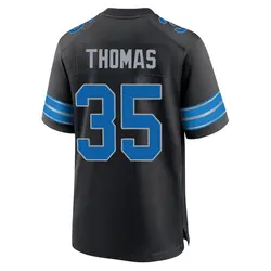 Youth Isaiah Thomas Detroit Lions Alternate 2nd Jersey - Black Game